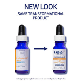 Obagi Medical pipette dispensing serum demonstrating precise application and controlled dosage