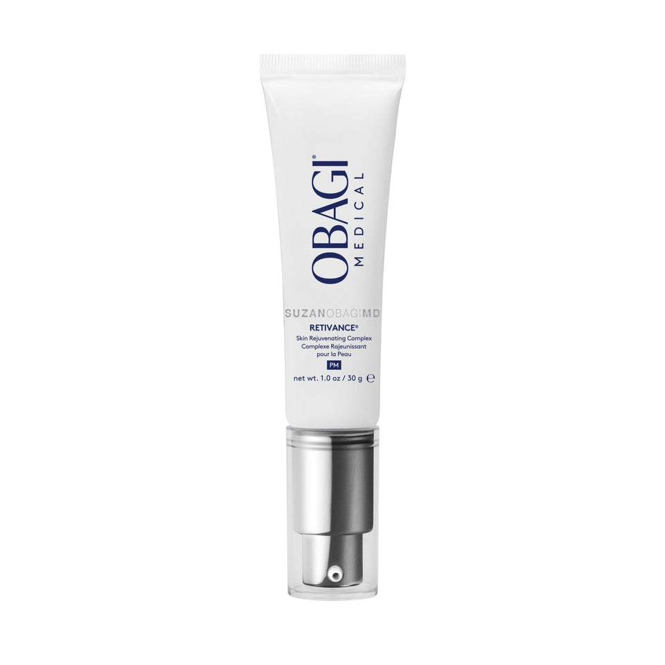 Obagi Medical Retivance front packaging showing product and size benefit