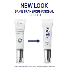 Obagi Medical Retivance cream texture close-up illustrating smooth absorption benefit