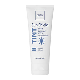 Obagi Medical front tube showing SPF 50 and unscented benefit