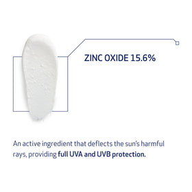 Obagi Sun Shield Mineral applied on hand illustrating sheer finish and coverage
