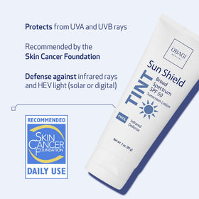 Obagi Medical texture close-up showing lightweight formula benefit