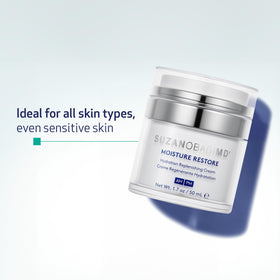 Obagi SUZANOBAGIMD on bathroom counter in lifestyle scene conveying clinical-grade self-care