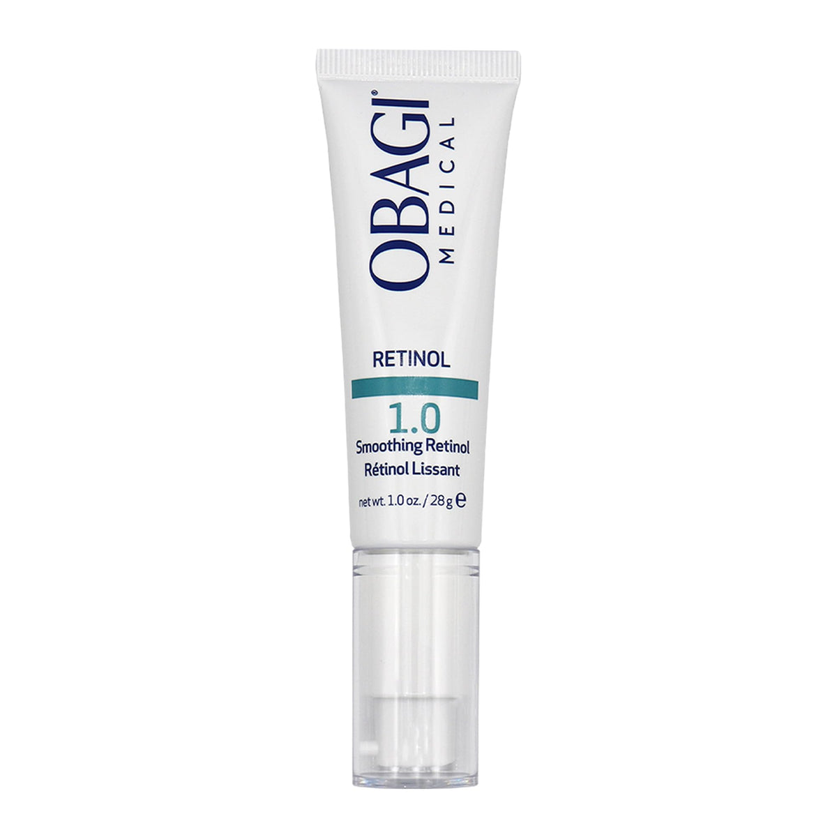 Obagi Medical front packaging showing brand and product benefit