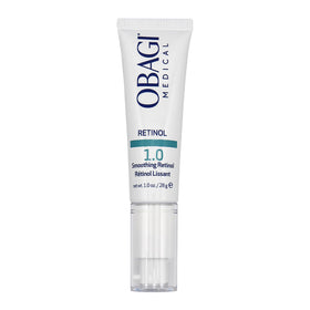 Obagi Medical front packaging showing brand and product benefit