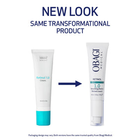 Obagi Medical dispenser close-up highlighting controlled product release benefit
