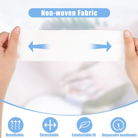 obeoby close fabric texture of non-woven material, breathable comfort benefit
