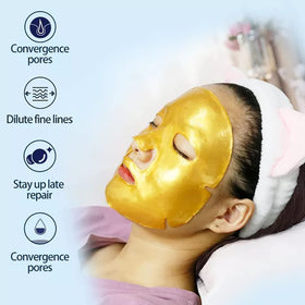 ObiPosay mask in a spa-style setting illustrating relaxing at-home treatment