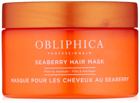 Obliphica Seaberry jar front view showing label and size for clear product identification and trust