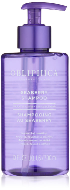 Obliphica front bottle shot showing label and restorative benefits