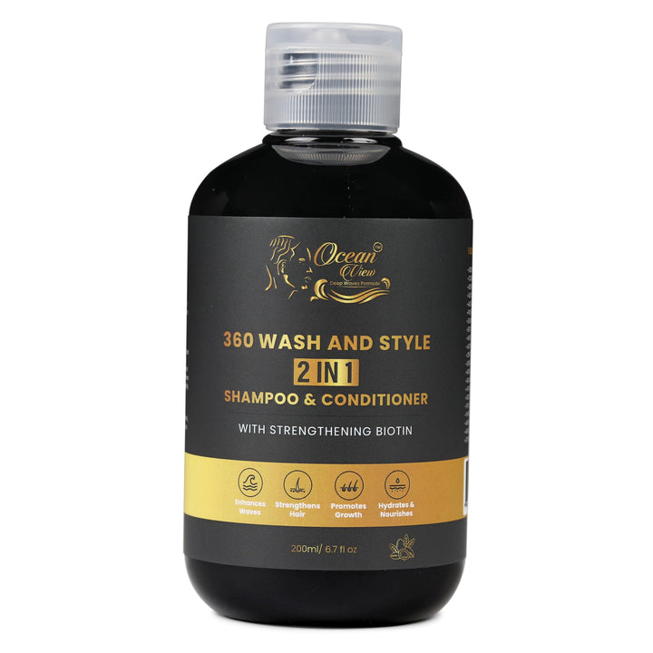 Ocean View Deep Waves Pomade front packaging shows size and branding benefit clarity