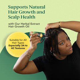 OCEAN VIEW DEEP WAVES POMADE applying serum to scalp demonstrating targeted massage benefit