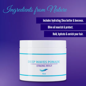 Ocean View used during brushing to form 360 waves in a lifestyle grooming scene