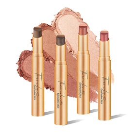 O'CHEAL front packaging showing four gradient eyeshadow sticks and benefits