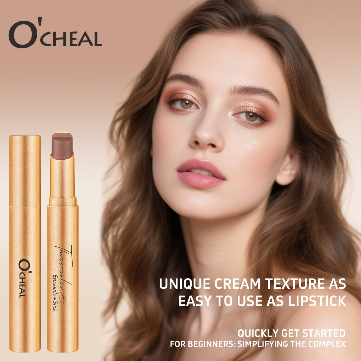 O'CHEAL size comparison in hand showing travel-friendly compact design