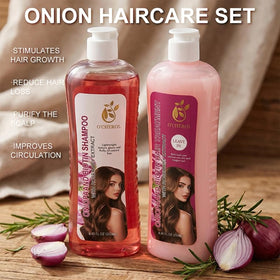O'CHEROL shampoo lather on fingers demonstrating scalp massage for freshness