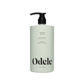 Odele bottle front view showing branding and 32oz size for long-lasting use