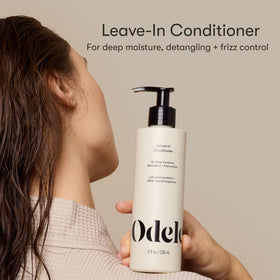Odele back label with ingredients list and usage instructions for informed choice