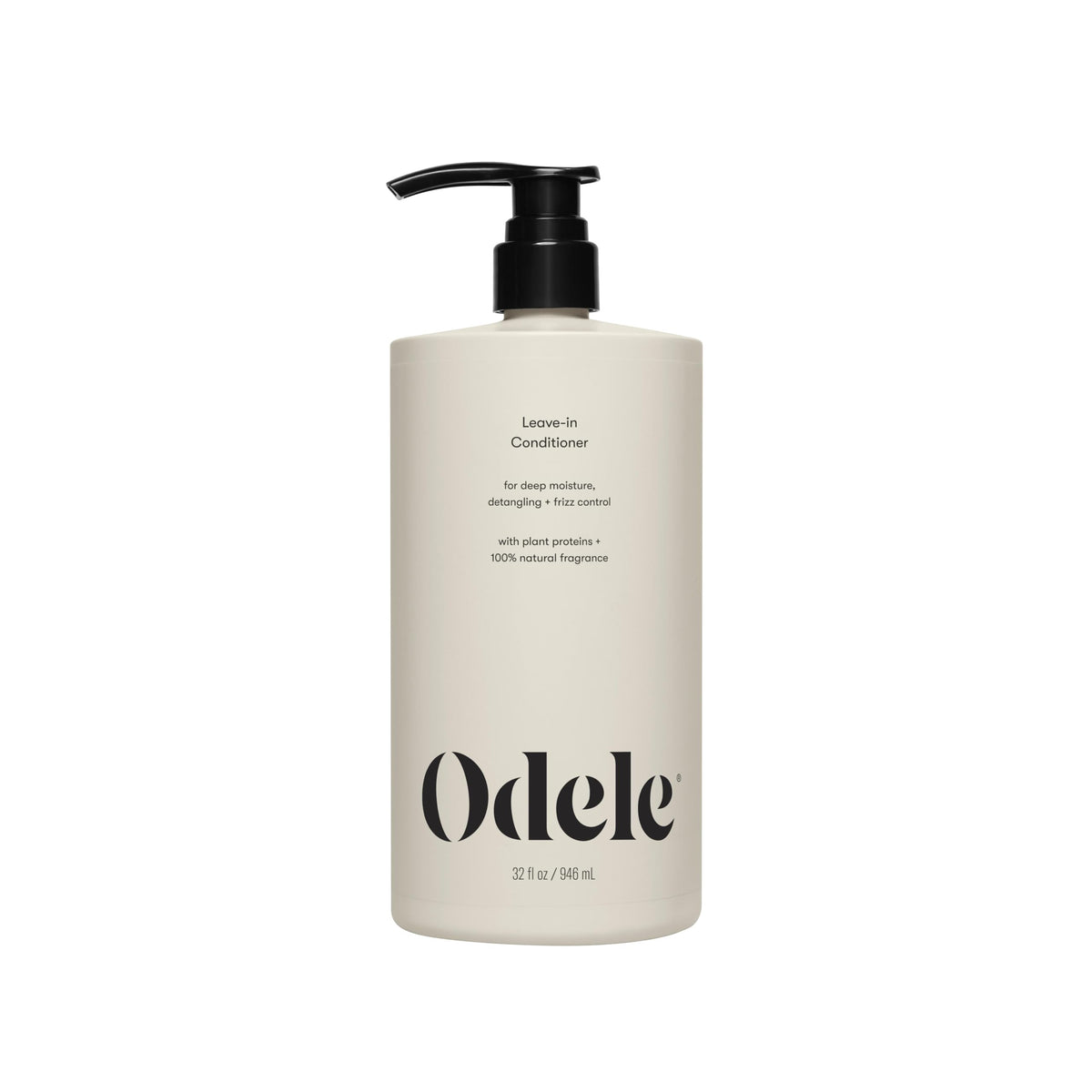 Odele front bottle showing product and claims for easy identification and benefits