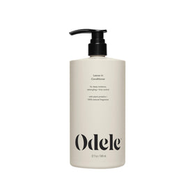Odele front bottle showing product and claims for easy identification and benefits