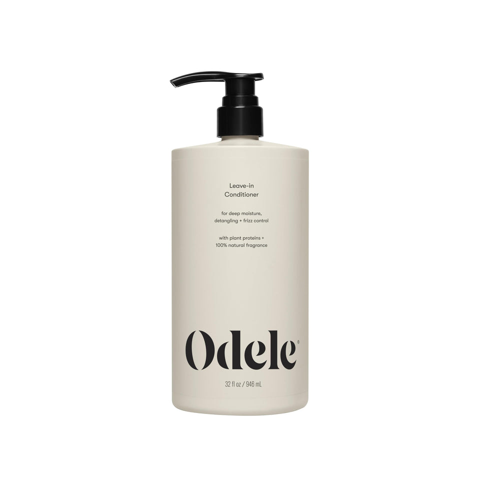 Odele front bottle showing product and claims for easy identification and benefits