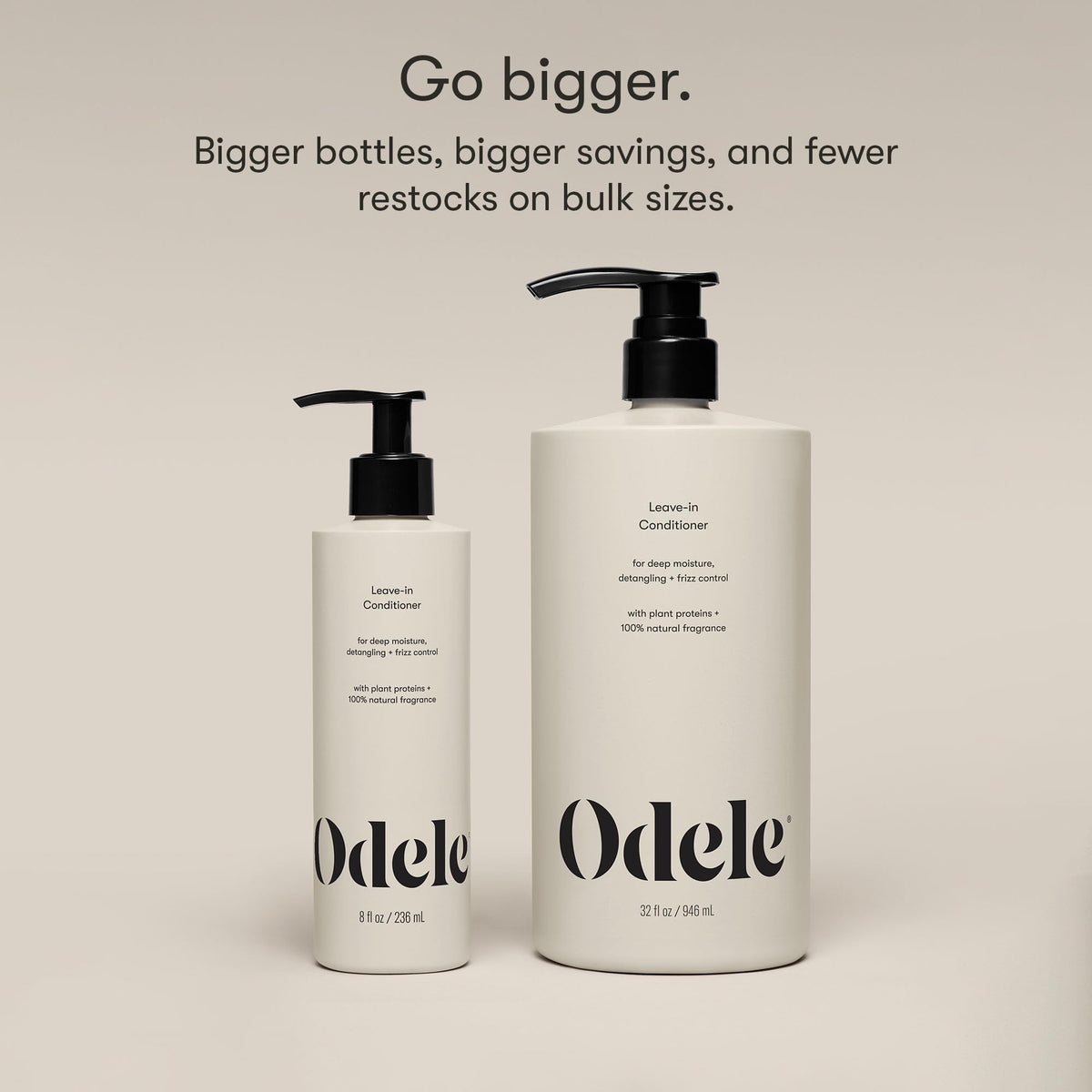 Odele on a bathroom shelf styling setup conveying daily routine convenience