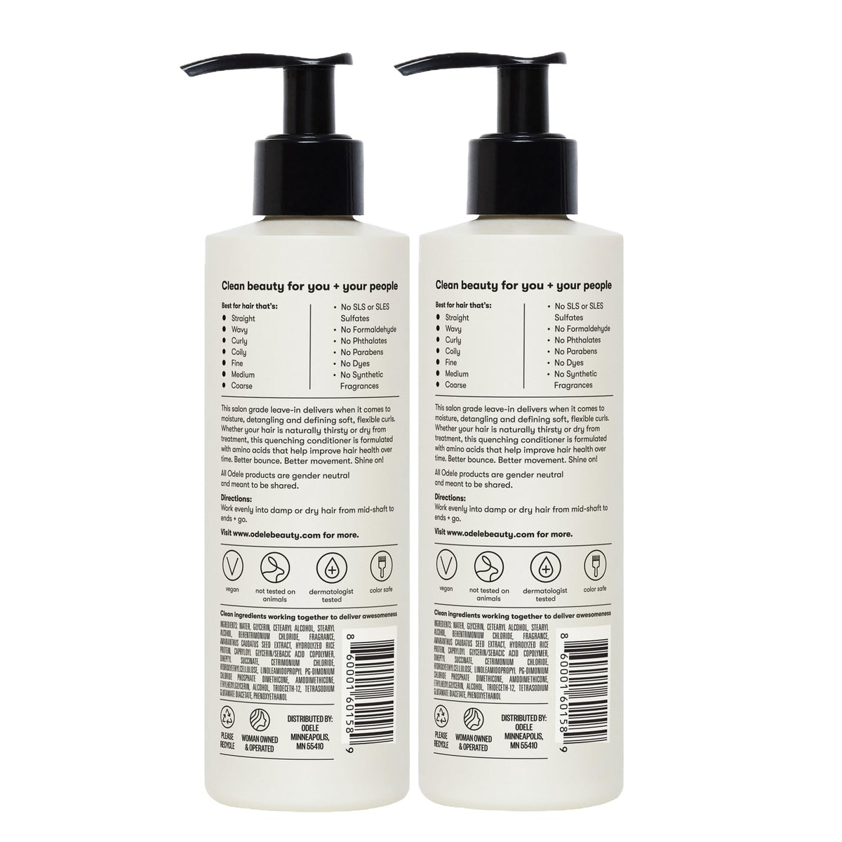 Odele on bathroom vanity in lifestyle scene suggesting everyday routine benefit