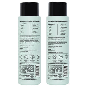 Odele after-use model hair showing shine and reduced-frizz benefit