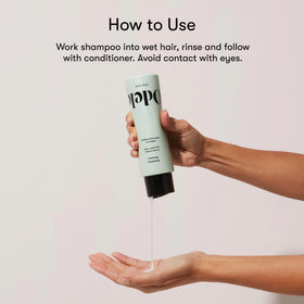 Odele set placed in bathroom setting suggesting everyday routine benefit