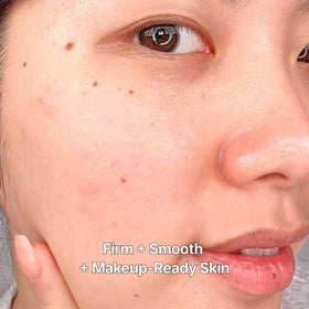 ODELOI carnosine serum texture drops highlighting lightweight hydration
