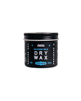 O'Douds dry wax front jar showing clean packaging and sustainable design benefit