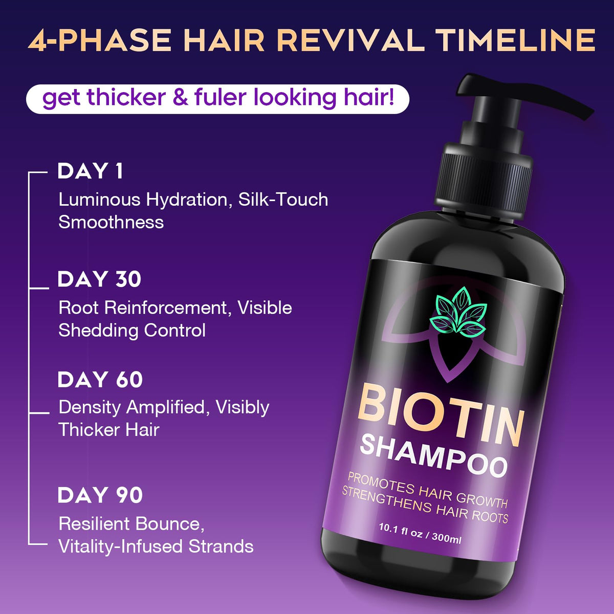 oely model shampooing hair to show in-shower use and cleansing