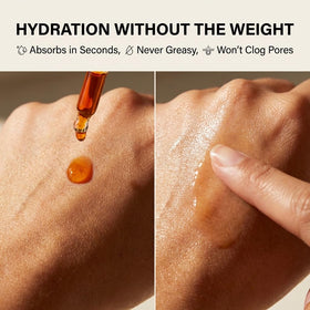 Offernova dropper dispensing oil demonstrating controlled application for precise dosing