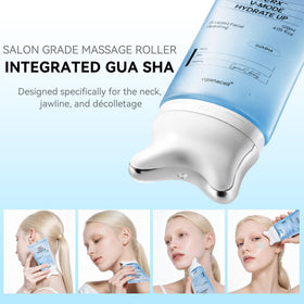 OGANA CELL on bathroom shelf lifestyle suggesting daily AM/PM routine