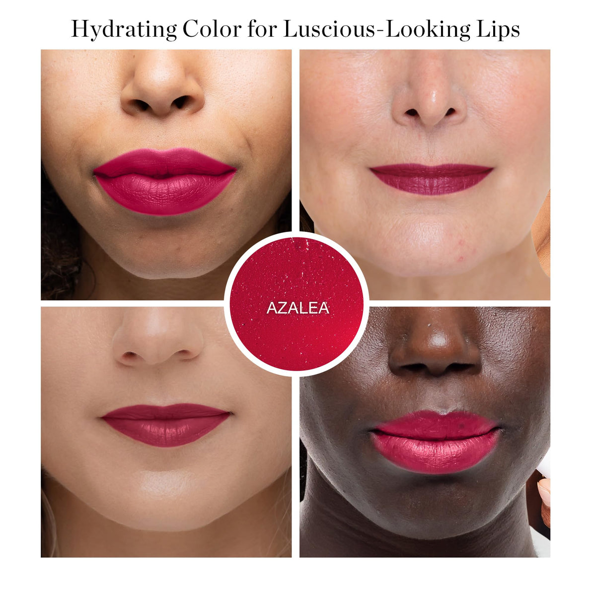 Ogee Azalea texture close-up revealing silky melt-on contact finish