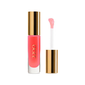 Ogee lip gloss front packaging showing Cosmo tone and clean formula benefits