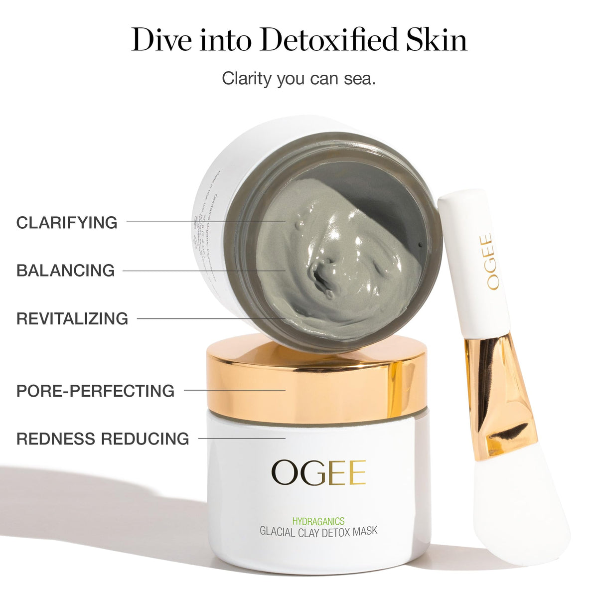 Ogee Rose Hip Oil ingredient bottle highlighting nourishment and antioxidant support