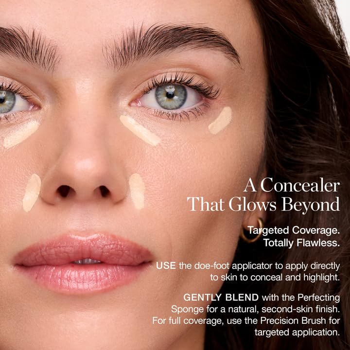 Ogee concealer texture cream swirl highlighting smooth blendability and hydration