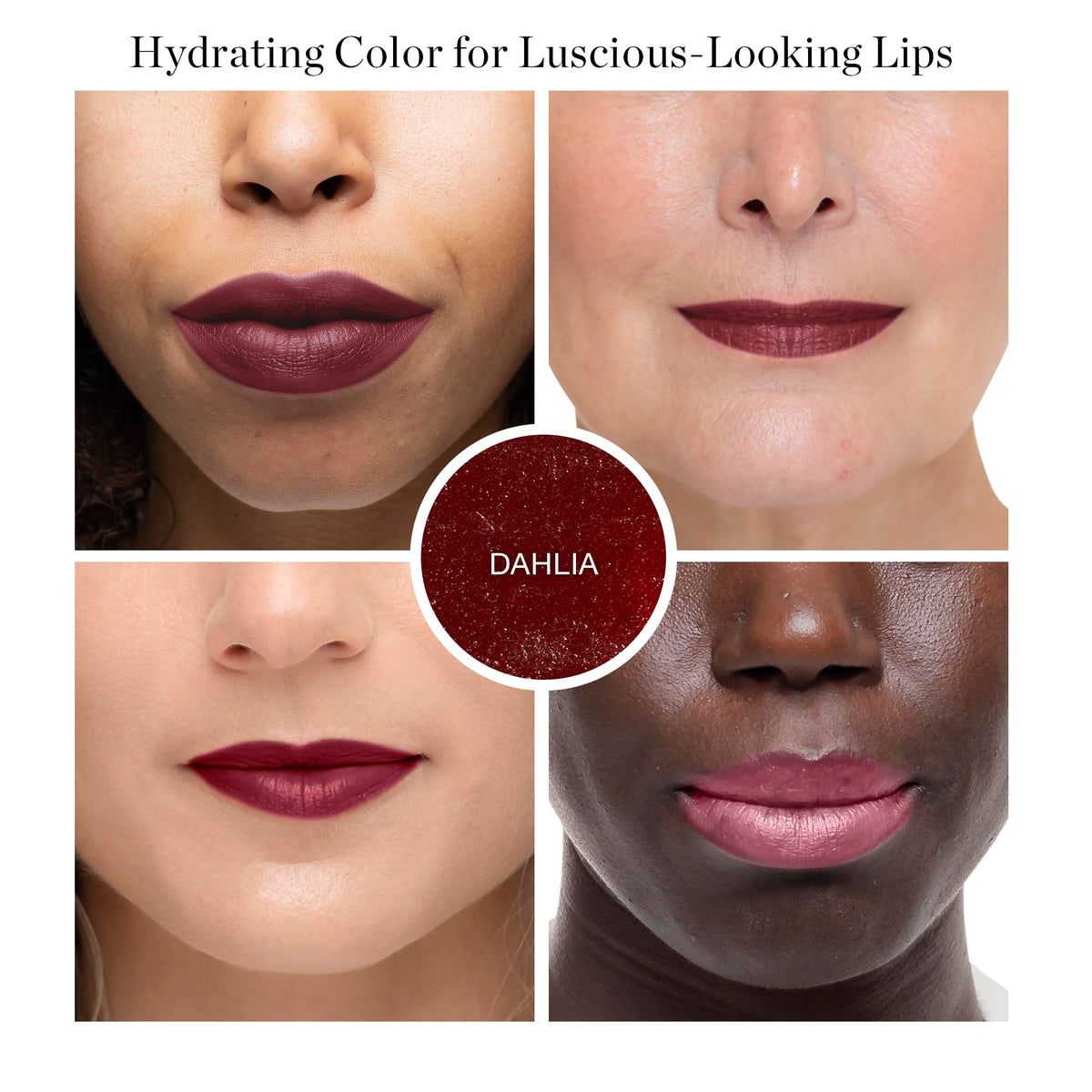 Ogee DAHLIA texture close-up melting surface demonstrating smooth glide benefit