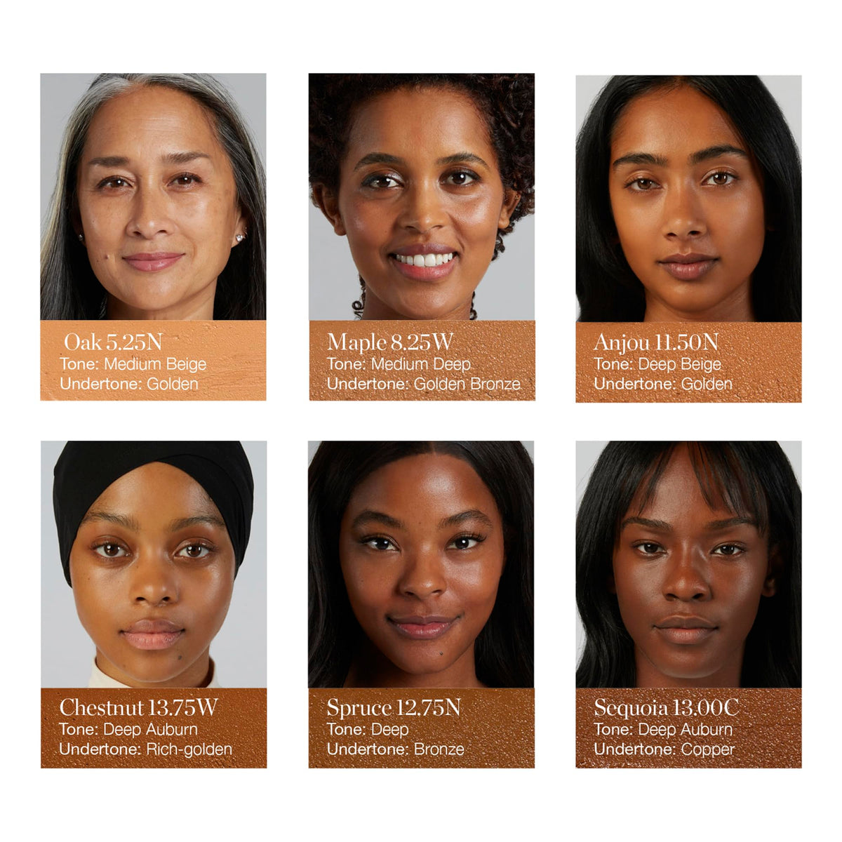 Ogee foundation blended on cheek lifestyle image for natural finish