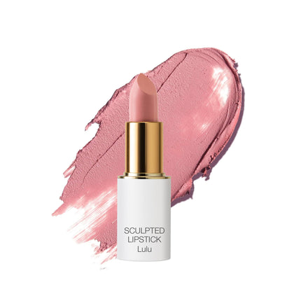 Ogee lipstick front tube showing Lulu shade and sleek packaging benefit