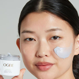 Ogee product label detail showing certifications and ingredient transparency benefit