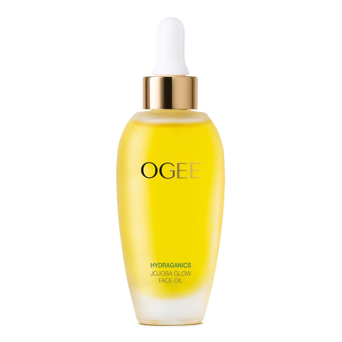 Ogee front bottle showing product and brand for clear presentation