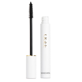 Ogee mascara front packaging showing clean certified organic labeling and benefits