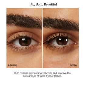 Ogee mascara paired with Sculpted Face Stick showing coordinated makeup look
