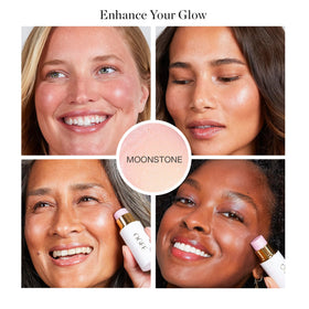 Ogee Moonstone close-up of creamy stick texture for smooth blending