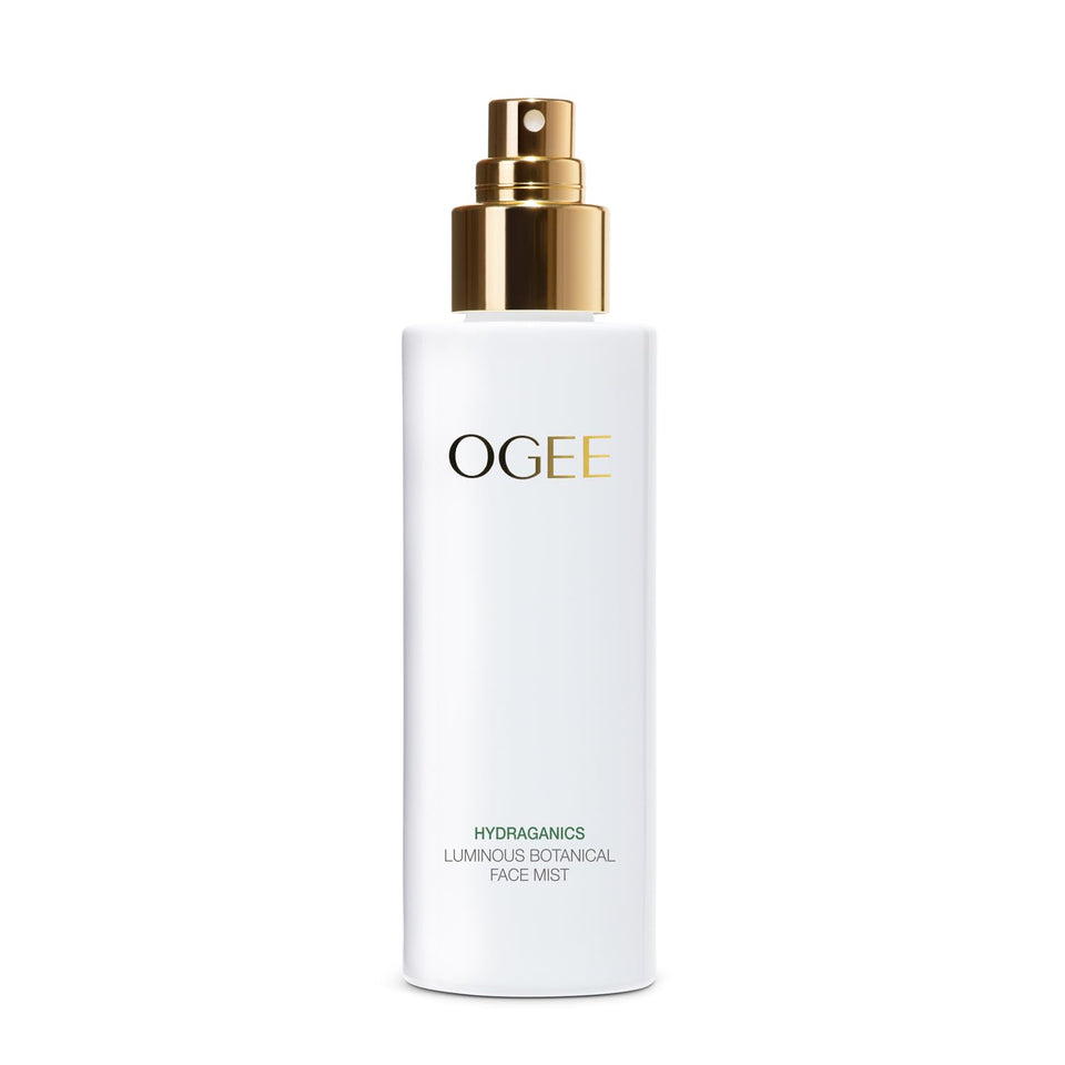 Ogee front packaging showing 90ml bottle and hydrating finish