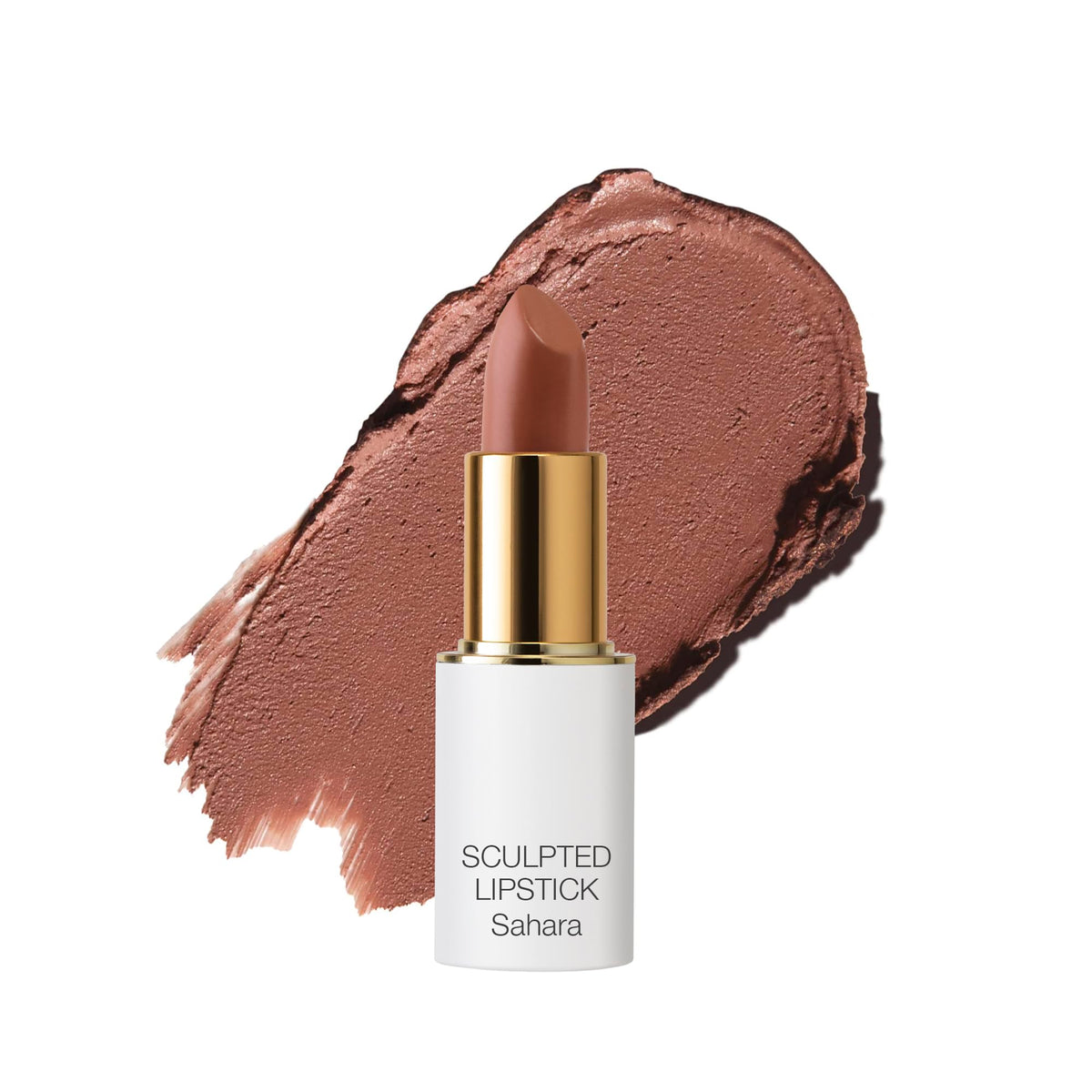 Ogee lipstick Sahara front packaging showing elegant tube and shade