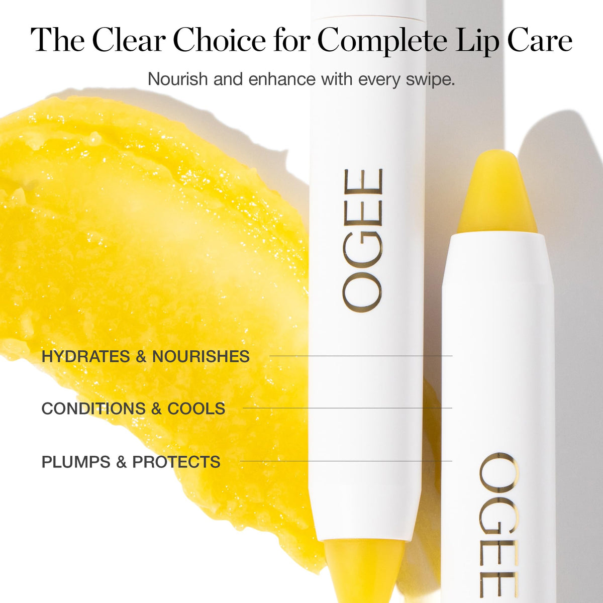 Ogee applicator tip detail demonstrating solid-to-oil delivery for precise use