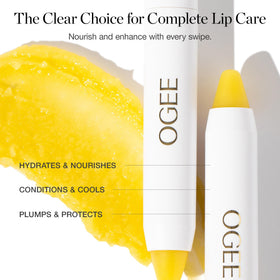 Ogee applicator tip detail demonstrating solid-to-oil delivery for precise use
